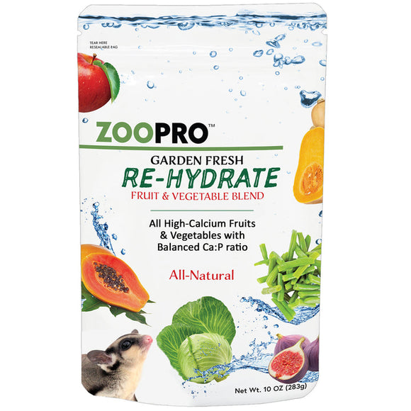 Exotic Nutrition ZooPro Garden Fresh Re-Hydrate (10 oz)