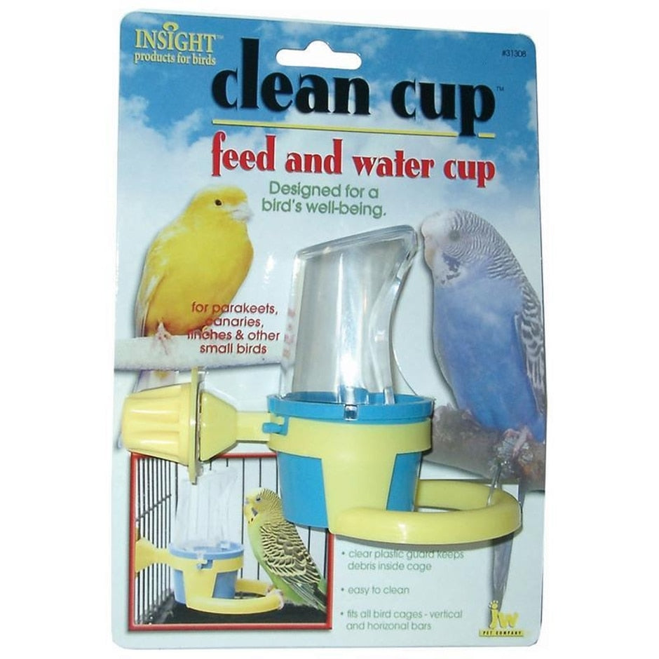 JW Pet Clean Cup Feed & Water Cup - Small