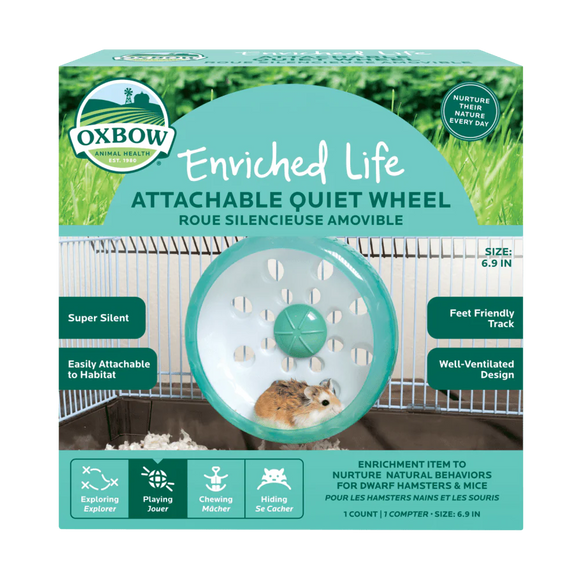 Oxbow Enriched Life – Attachable Quiet Wheel