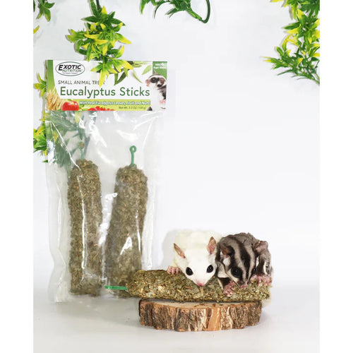 Exotic Nutrition Eucalyptus Sticks Small Animal Treat