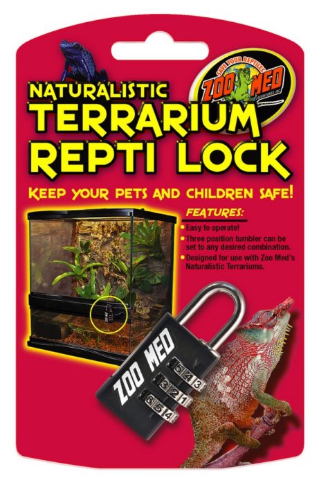 Zoo Med Naturalistic Terrarium Repti Lock (Black)
