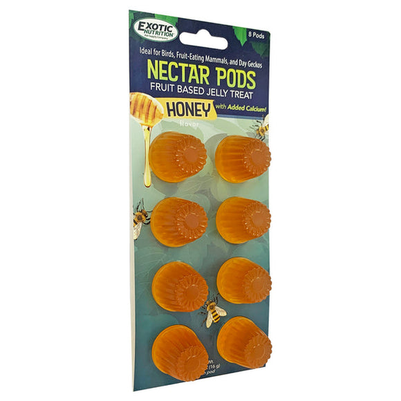 Exotic Nutrition Nectar Pods Honey (8 individual pods per pack)