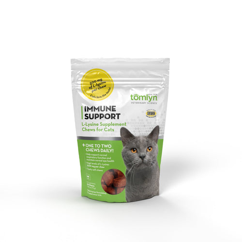 Tomlyn L-Lysine Immune Support Fish-Flavored Chews for Cats