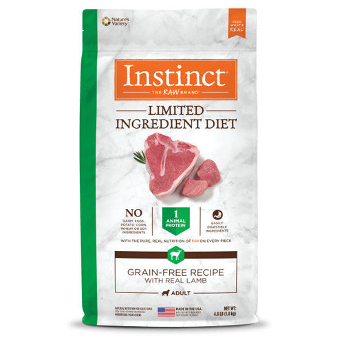 Nature s Variety Instinct Limited Ingredient Diet Lamb Dry Dog Food Winchester VA Winchester Aquarium Pet Center