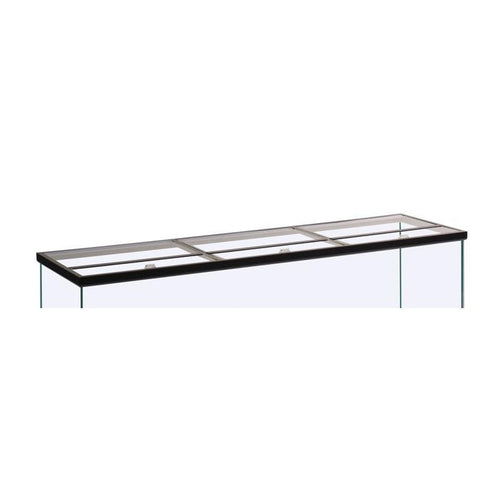 MARINELAND GLASS CANOPY FOR RECTANGULAR AQUARIUMS HINGED 2PC