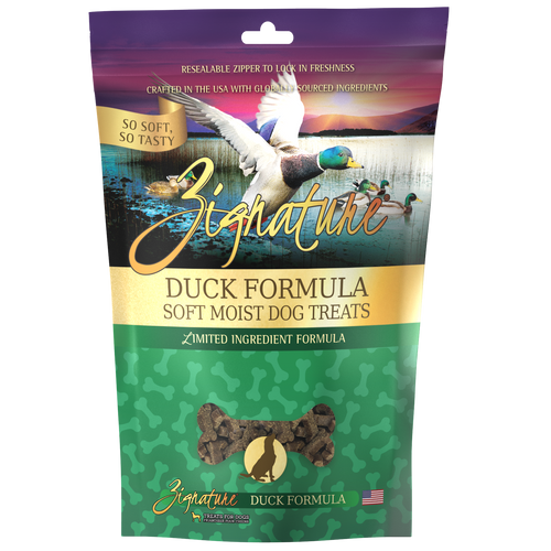 Zignature Duck Soft Moist Treats for Dogs