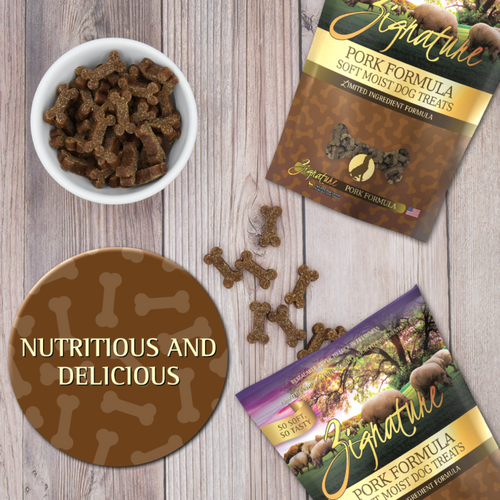 Zignature Pork Soft Moist Treats for Dogs
