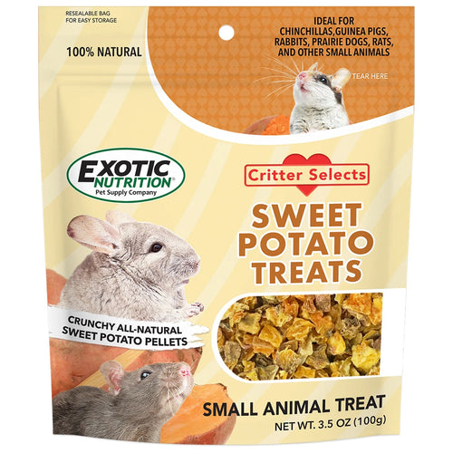 Exotic Nutrition Critter Selects Sweet Potato Treat