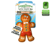 Doggijuana Tuffer Chewer Mini Refillable Gingerbread Cookie Toy