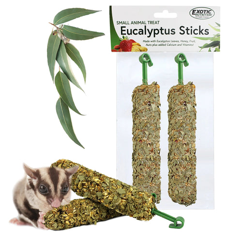 Exotic Nutrition Eucalyptus Sticks Small Animal Treat