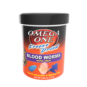 Omega One Freeze Dried Bloodworms Winchester VA Winchester