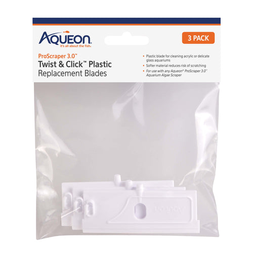 Aqueon ProScraper 3.0™ Twist&Click ™ Plastic Replacement Blades