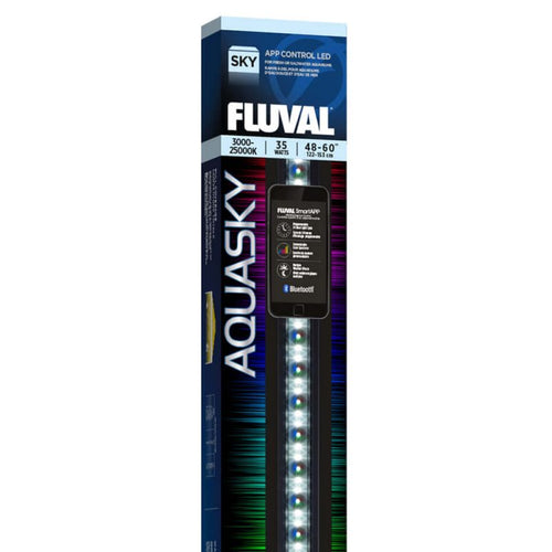 Fluval Aquasky Bluetooth LED Aquarium Light, 12 W, up to 24″ (61 cm)