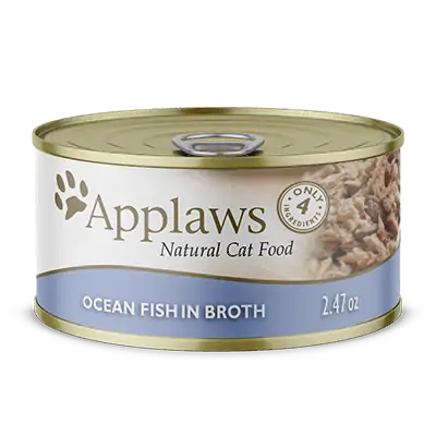 Applaws Natural Wet Cat Food Ocean Fish in Broth
