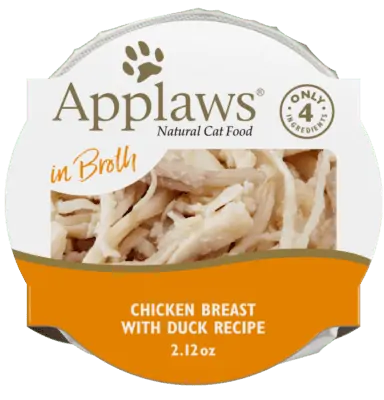 Applaws Natural Wet Chicken Breast with Duck in Broth Pot