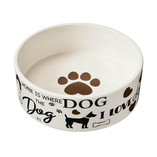 Ethical Pet Spot I Love Dogs Dog Dish Bowl 7 Inch