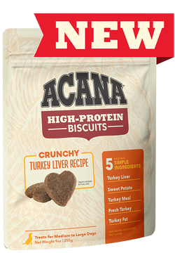 ACANA High-Protein Biscuits Crunchy Turkey Liver Recipe