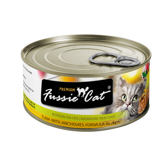 Fussie Cat Premium Tuna With Anchovies Formula In Aspic