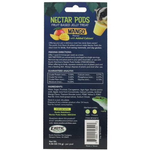 Exotic Nutrition Nectar Pods Mango