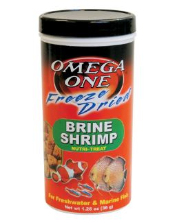 Omega One Freeze Dried Brine Shrimp (1.28 oz)