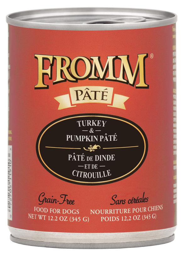 Fromm Grain-Free Turkey & Pumpkin Pâté Dog Food