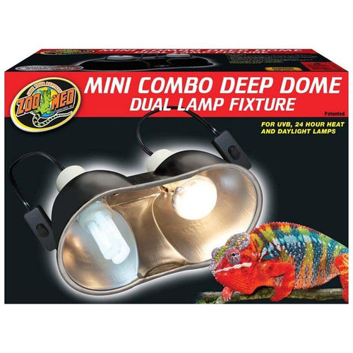 MINI COMBO DEEP DOME DUAL LAMP FIXTURE