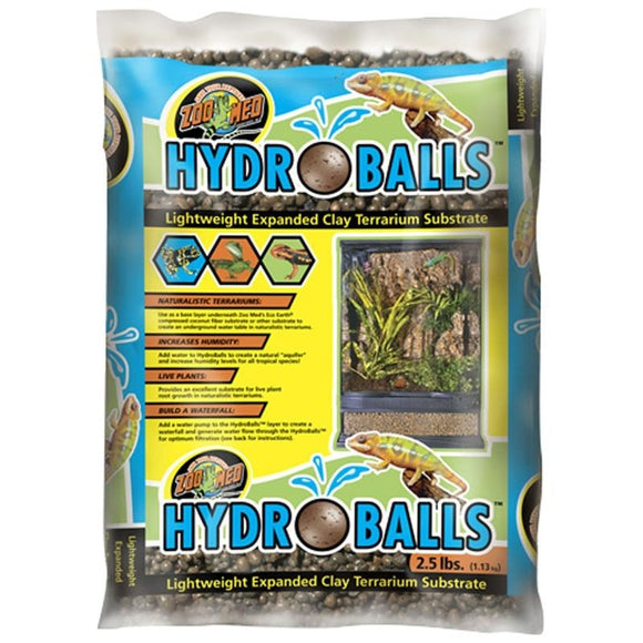 HYDROBALLS EXPANDED CLAY TERRARIUM SUBSTRATE