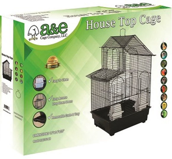 A&E HOUSE TOP BIRD CAGE