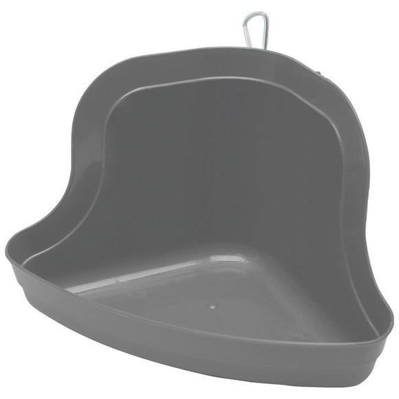 KAYTEE TALL CORNER LITTER PAN WITH QUICK LOCK